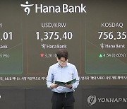 코스피, 장 초반 상승해 2,590대…코스닥도 올라