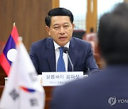 한-라오스 외교장관 회담, 발언하는 꼼마싯 부총리