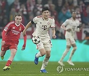 김민재 풀타임! 무실점 '촘촘'한 활약…뮌헨, 벤피카에 1-0 신승→2연패 탈출 [UCL 리뷰]