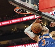 Knicks Hawks Basketball