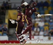 APTOPIX West Indies England Cricket