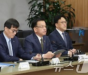 거시경제금융회의 발언하는 최상목 부총리