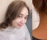 흡연 연습 논란 옥주현, 이번엔 목 관통 장침 근황 “행복해지는 시간”