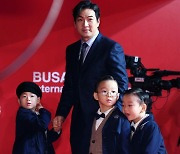 송일국 子 삼둥이, 안 먹어도 배부를 자식농사 "키 180cm 검도대회 3등" [Oh!쎈 이슈]