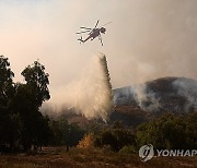 USA CALIFORNIA MOUNTAIN FIRE