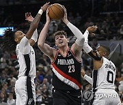 Trail Blazers Spurs Basketball