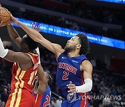 Hawks Pistons Basketball