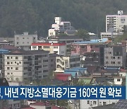 횡성, 내년 지방소멸대응기금 160억 원 확보