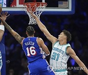 Hornets 76ers Basketball