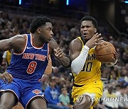 Knicks Pacers Basketball