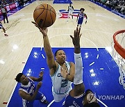 Hornets 76ers Basketball