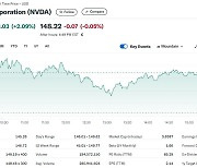 미즈호 목표가 165달러로 상향, 엔비디아 2%↑