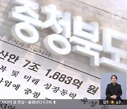 충북 내년 살림살이 7조 1,683억 원…사실상 적자 재정