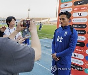 축구대표팀 다시 합류한 정우영