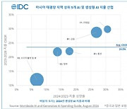 한국IDC "아태 AI, 2028년 1100억달러로 성장"