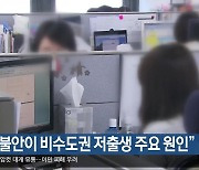 “고용 불안이 비수도권 저출생 주요 원인”