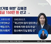 김혜경, 1심서 벌금 150만 원…“비서에 책임 전가”