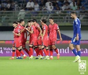 [대한민국-쿠웨이트] '손흥민 바통 받은 배준호 터졌다!' 韓, 쿠웨이트 3-1 후반 진행 중