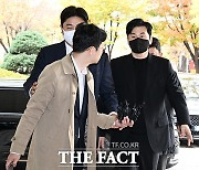 법원 출석하는 양현석 '질문에는 묵묵부답' [포토]