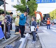 마포구, 횡단보도 턱은 낮추고 구민 만족도는 높이고