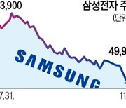 4년5개월 만에…끝내 '4만전자'