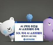 신한자산운용, ‘SOL 미국AI 소프트웨어’ 개인순매수 급증