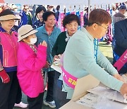 세종시 세종전의농협, 왕의물 축제서 쌀 소비촉진 펼쳐