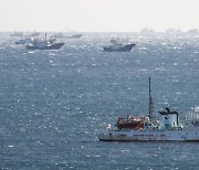 '중국 어선 500여척, 제주 앞바다에 긴급 피항'