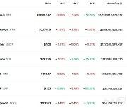 비트코인 2% 하락하는 데 솔라나는 8%↑ '솔라나 ETF 기대'