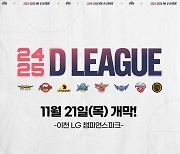 2024-25시즌 KBL D리그, 21일 개막…팀당 14경기·총 56경기