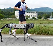 42.195km 달려도 끄떡 없다!...마라톤 풀코스 달리는 네발 로봇