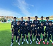 이창원호 U-19 축구대표팀, 스페인 국제친선대회 2패로 마무리