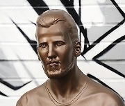 Britain Soccer Harry Kane Statue