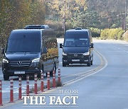 '호암 이병철 삼성 창업 회장 37주기 추도식' 참석하는 CJ일가 [포토]