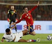 APTOPIX Spain Switzerland Nations League