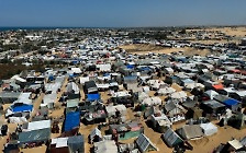 [외신사진 속 이슈人] 라파 공격 위해 조성된 텐트촌, 불안에 떠는 가자 주민들