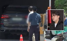 [현장영상+] '음주 뺑소니' 김호중, 입장 번복 이틀 만에 경찰 출석