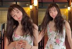 하연수, 일본 열도 움직인 꽃미모! 온천도 제대로 화려한 꽃무늬 원피스룩 이미지