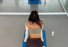 REAR 47세 채정안... 발레로 다진 탄탄 등 근육…'명불허전 여신' 이미지