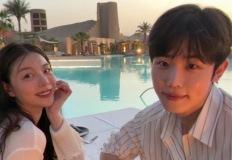 두바이로 럭셔리 신혼여행 떠난 스타 부부 이미지
