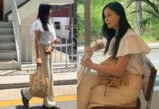 연예계 최고 비주얼 부부, '164억짜리' 집주인 청담동 사모님 女배우, 봄맞이 데일리룩 이미지