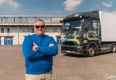 "100km를 후진으로!" 메르세데스-벤츠 트럭, eActros 600 기네스 세계기록 도전! 이미지