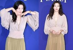 전지현, 세상 혼자 사는 이기적 미모! 두 아이 엄마의 과감한 시스루 롱스커트룩 이미지
