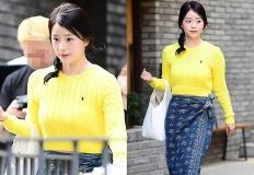 "CCTV 회사 직원이었다가…" 다시 오디션 복귀한 여배우, 사롱 스커트룩 이미지