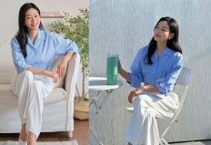 5살 연하 판사와 결혼, '환경 운동가'로 거듭난 47세 여배우, 데일리룩 이미지