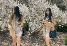 박성광 아내 이솔이, 암 투병 고백 후 앙상했던 시간 지나 봄을 걷다 이미지