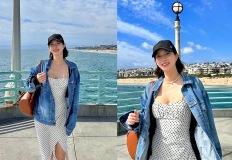 3만 원대 드레스도 그녀가 입으면 '명품'… 170cm 여배우의 데일리룩 이미지
