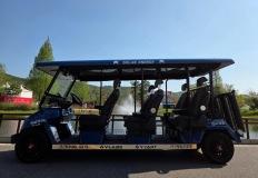 와이랩스, 제 47회 KLPGA 챔피언십 '친환경 업사이클링 다인승 Y카트' 등 다양한 업사이클링 제품 전시 이미지
