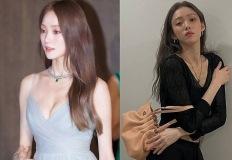 '갈색 눈'에 하얀 피부, 175cm까지… 신비美 폭발한 34세 여배우, 드레스룩 이미지