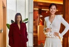 출산 7개월 만에 11자 복근, 철저한 관리 비결 공개한 여배우, 일상룩 이미지